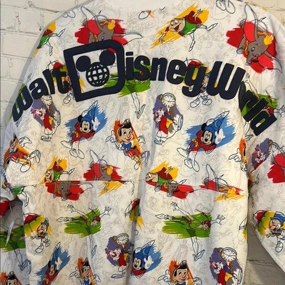 Disney Authentic Character Print Sweatshirt New - Picture 8 of 11